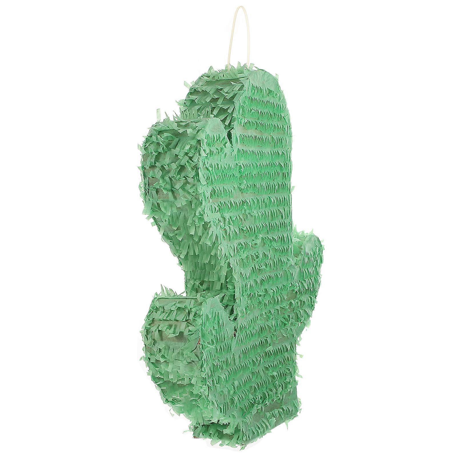 Hawaiian Themed Cactus Piñata, for Family Gatherings