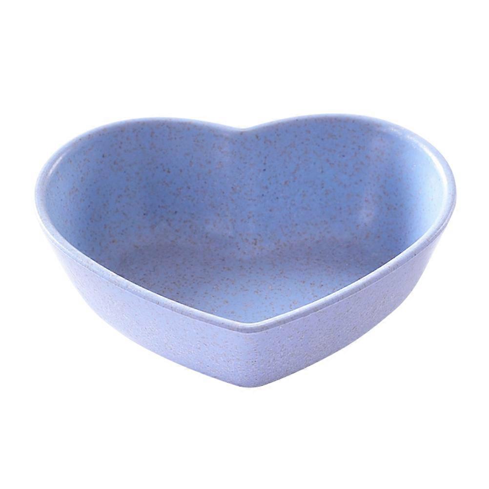 Functional Heart Bowls, Straw Crafted, Versatile for Sauces and Pastes