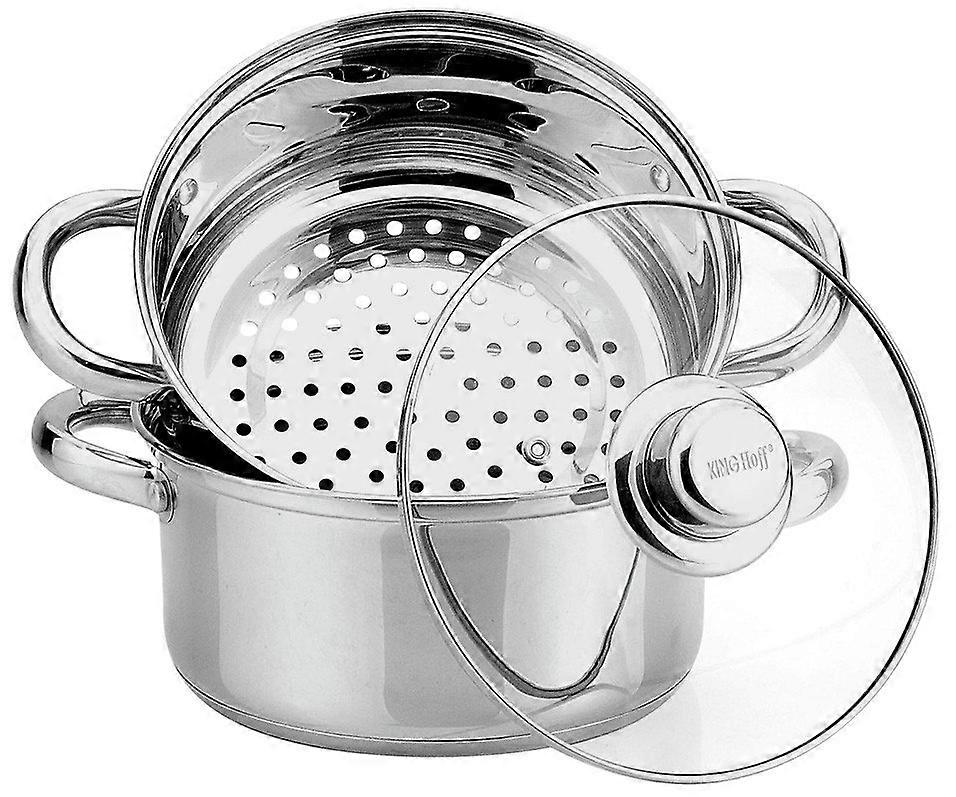 STOOMPOT KINGHOFF 3 ELEM. 24cm KH-3318