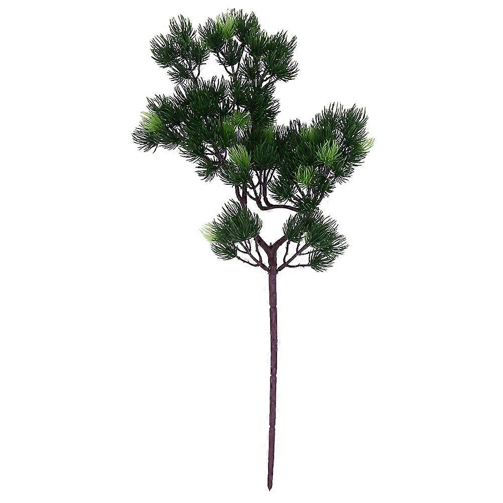 Home Bonsai Accents, Realistic Pine Branches Adding Sophistication to Spaces