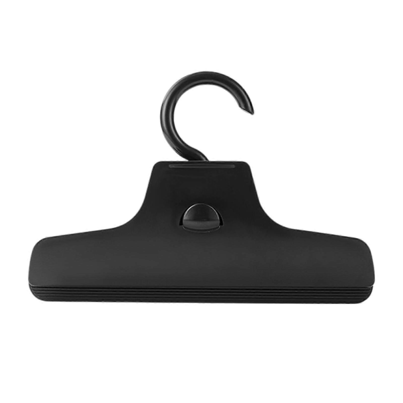 Portable Garment Hanger with Strong Load Capacity and Rotatable Pants Clip, Ideal for Tidy Wardrobe Organization