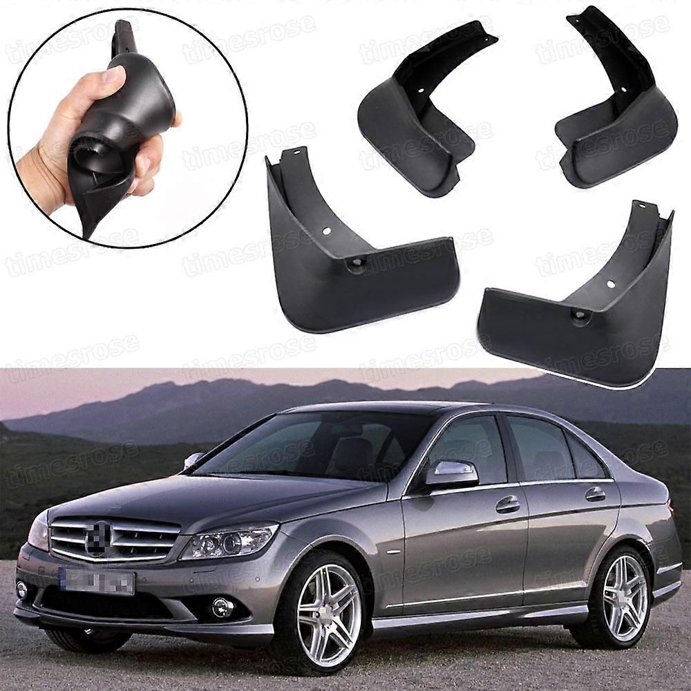 תואם רכב בוץ דשי התזה מגן פגוש בוץ עבור מרצדס בנץ C-Class 2008-2010