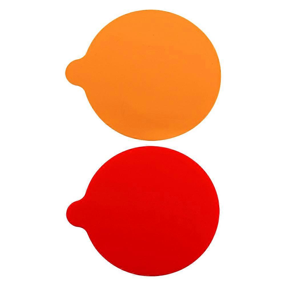 Anti-Scalding Silicone Pad Square Shape Heat Resistant Coaster 2Pcs