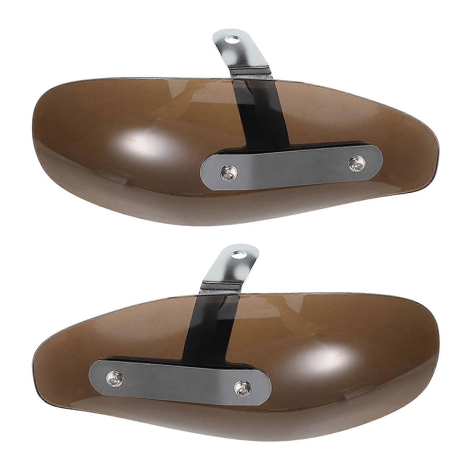 Wind Protection Motorcycle Hand Guards Multi Color 24.80X11.00X3.00CM For Harsh Weather Conditions Hand Safety 1 Pair