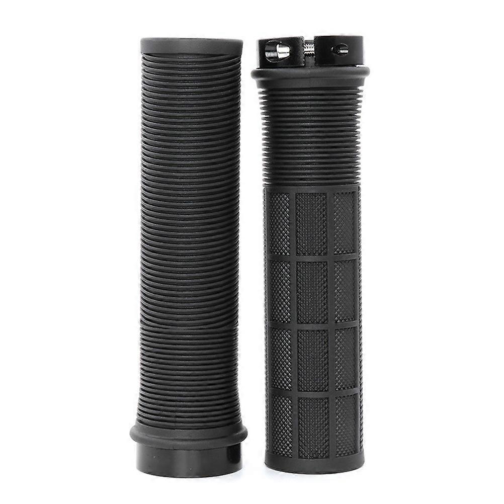 Bicycle Anti-Slip Handlebar Grips Ergonomic Design Comfortable Grip for Long-Distance Riding 1 Pair