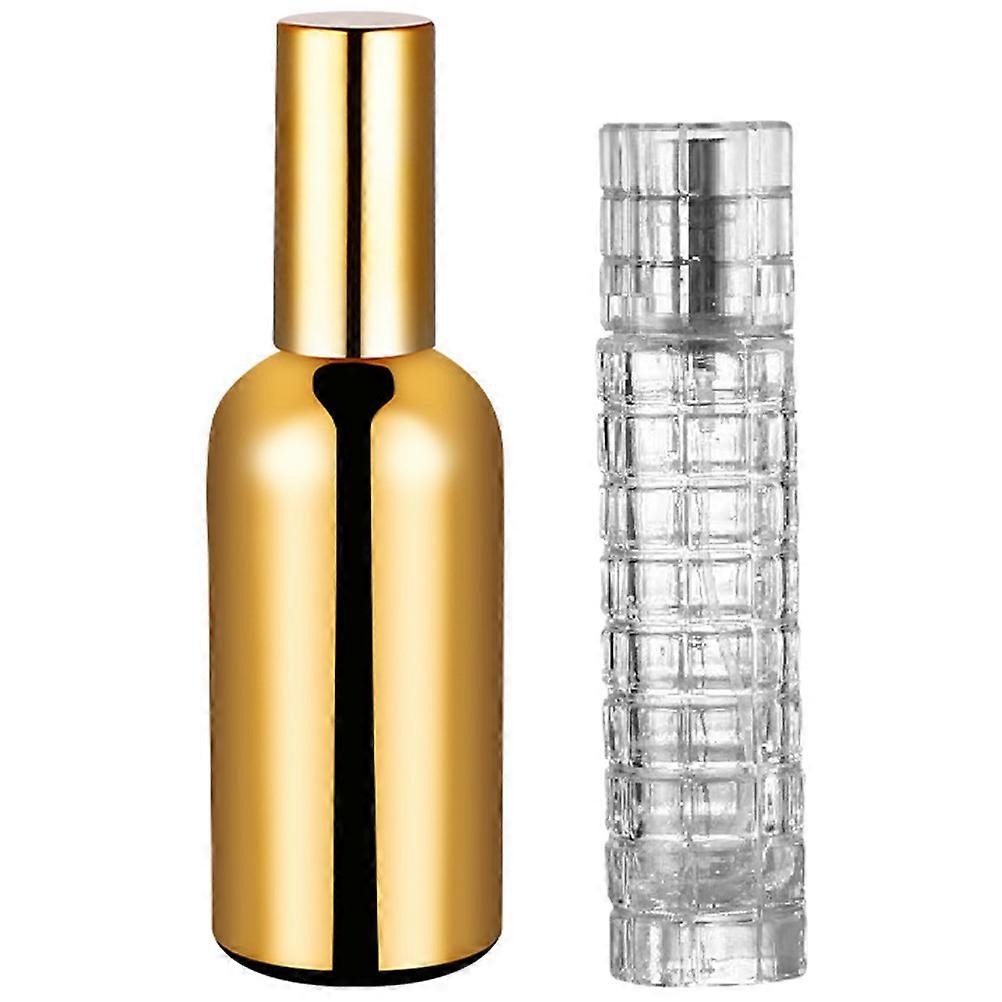 Cocktail Atomizer Sprayer Glass Empty Spray Bottle Store Cocktail Ingredients Classic Shape Bar Use 2Pack