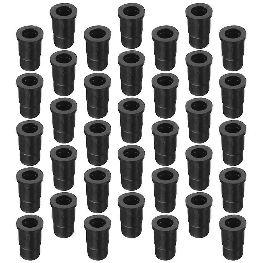 Casters for Furniture Legs ABS Material Caster Sockets Replacements Daily Use 3.00X2.00X2.00CM 35Pcs