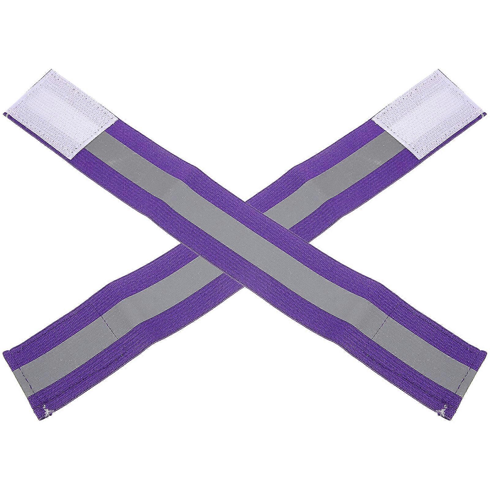 Reflective Armbands for Night Safety – High Visibility Straps for Walking, Cycling, and Outdoor Activities – Comfortable Elastic Wristbands for