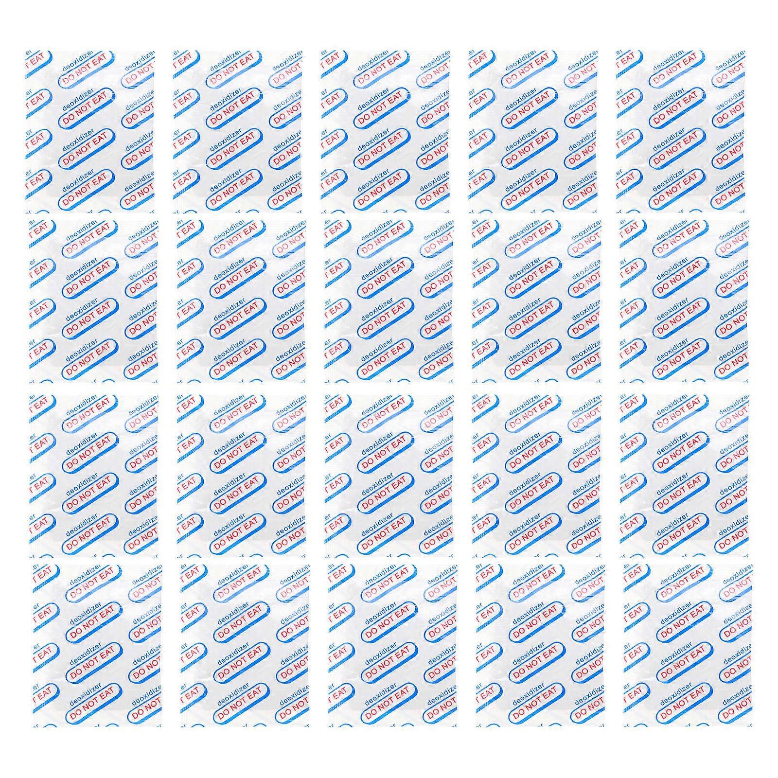 Storage Safety Deoxidation Packet Home Use Material 1.57X1.18X0.08in 100Pcs