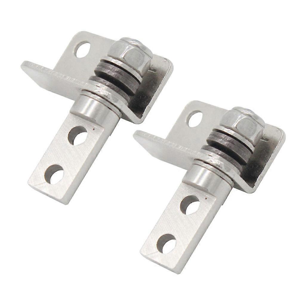 Rotatable Hinge Practical Style For Garage Use Size 1 3x0 9x0 4in Damping 2Pcs