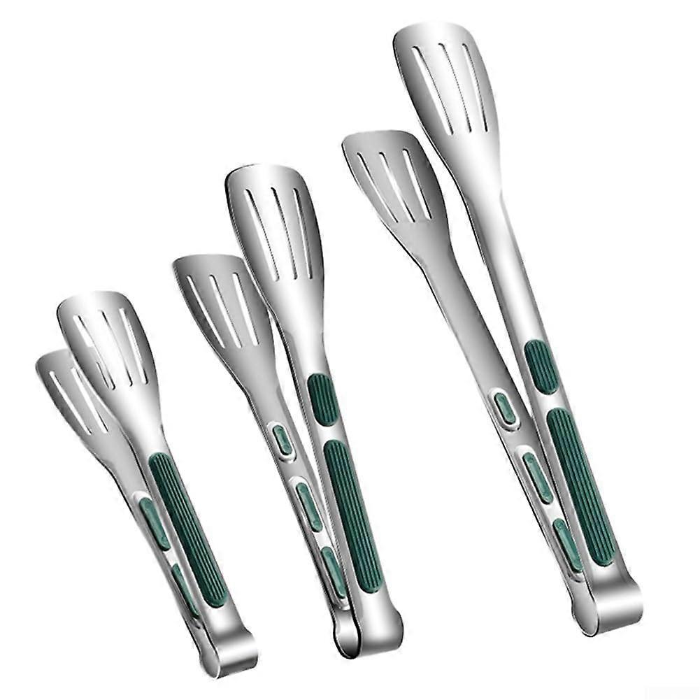 Stainless Steel Pliers 3 Piece Set For Grill And Kitchen Multipurpose Easy To Clean And Store
