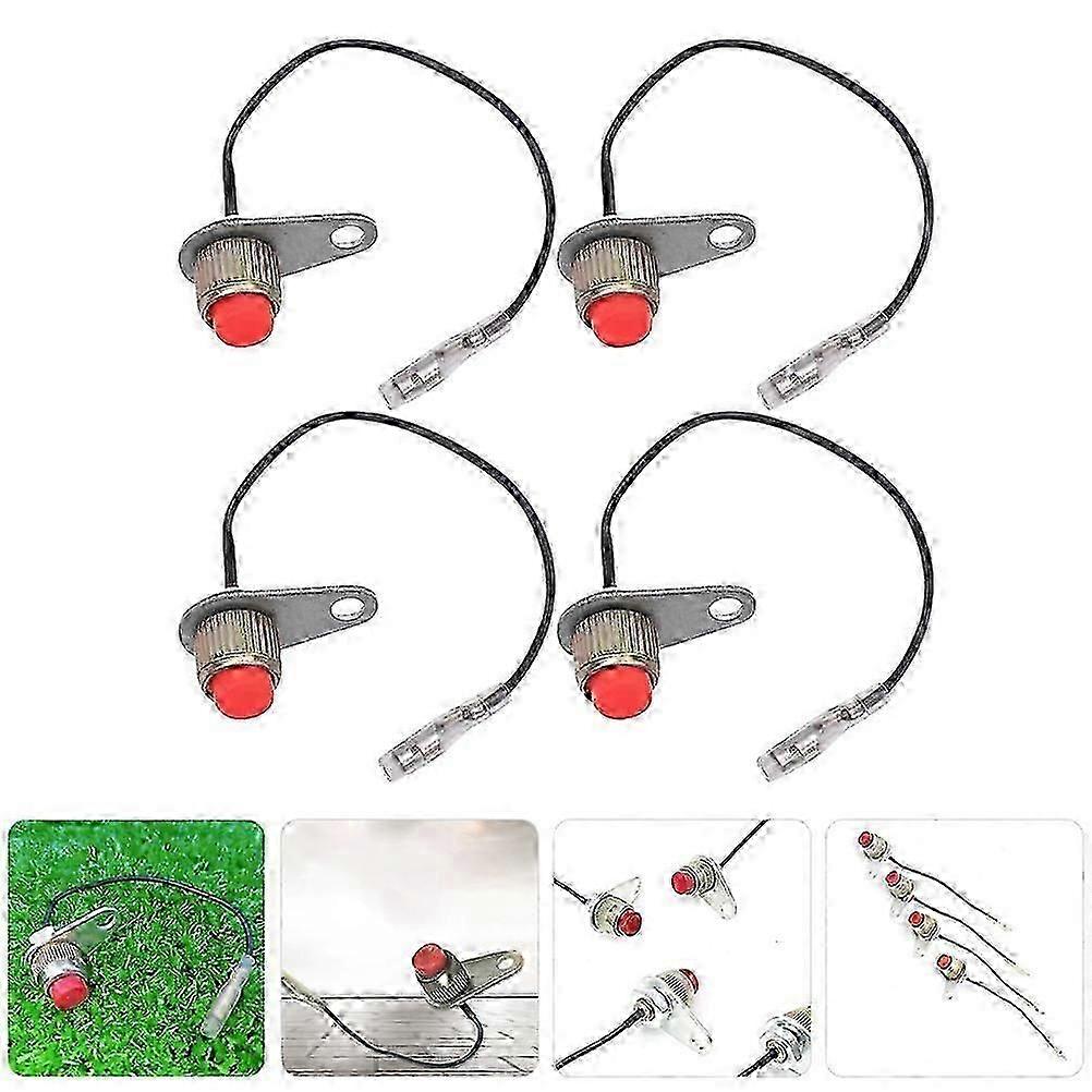 4Pcs Switch Control Garden Stop Switch Stop Power Proteção On Off Stop Switch Para Trimmer