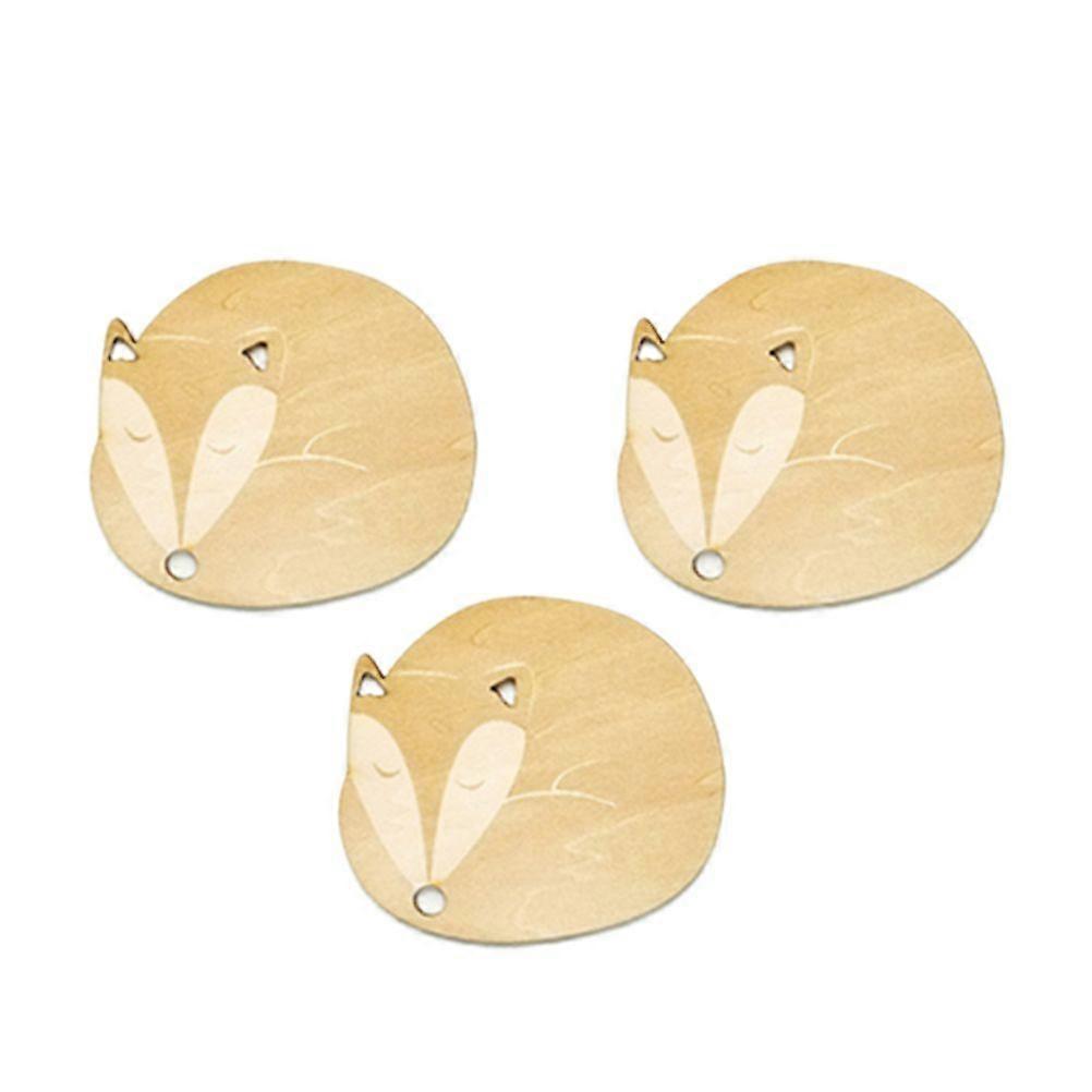 3Pcs Pattern Cartoon Animal Pattern Cup Mats Non-slip Heat Resistant Round Cup Coasters Tableware Mat