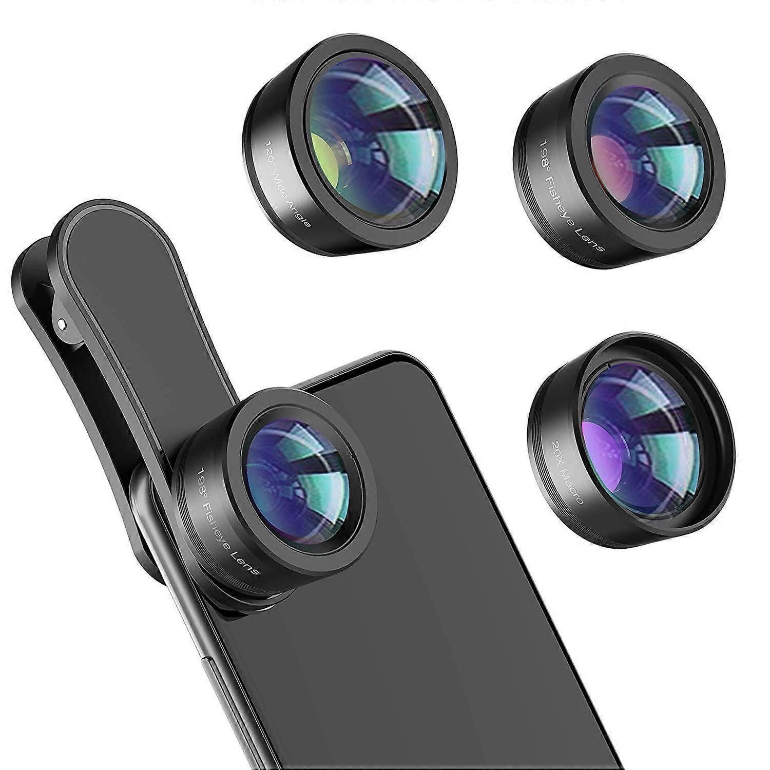 Three-in-one multifunctional HD artifact selfie mobile phone lens
