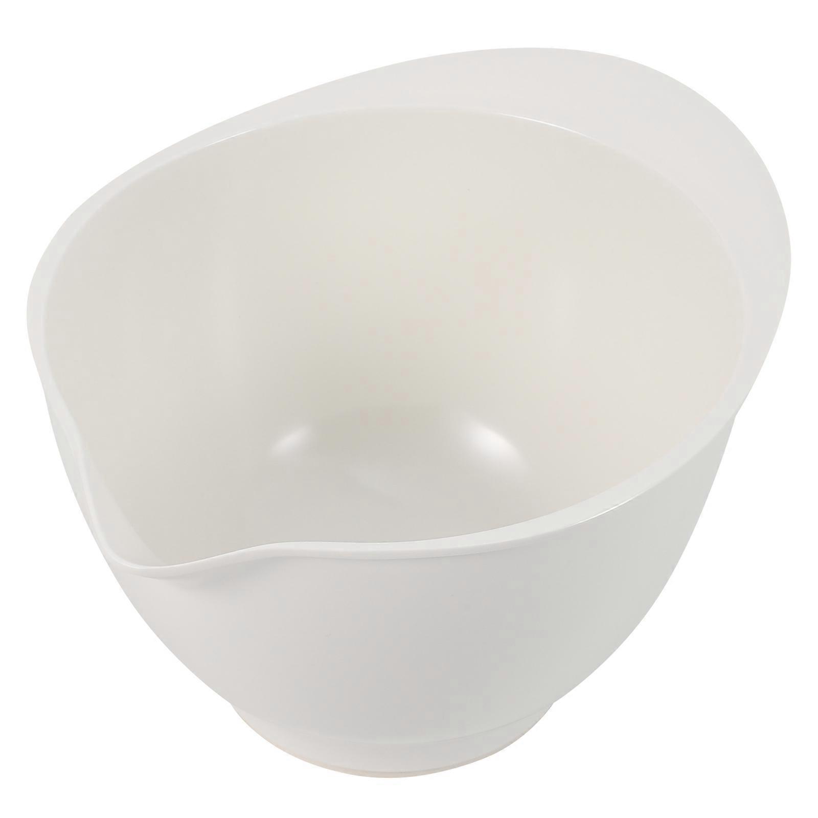 Mixing Bowl Kitchen Food Serving Bowl Baking Tools Round Shape Melamine Resin Mixing 1Set