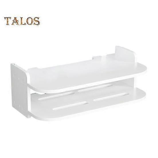 1 Set Router Storage Box Strong Load Bearing Storage Easy Installation Useful Wifi Router Hanging Rack TV Set-top Boxes Shelf