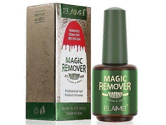 15ML Gel Nail Polish Remover | Professional Quick-Acting Formula | Remove Gel Polish in 2-3 Minutes | No Soaking, No Damage