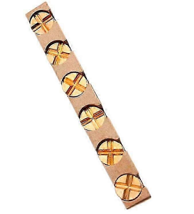 Height-adjustable Brass Guitar Nut for 6-string Electric Bass, 43 Mm