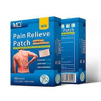 60-Pack Pain Relief Plaster, Heat Therapy Patch, 24-Hour Long Lasting, for Back, Knee, Neck, Shoulder, Muscle, Joint Pain._CFCF35