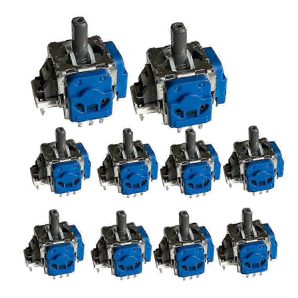 10PCS Joystick Controller Compatible with Electromagnetic Analog Sensor Potentiometer Anti-Drift