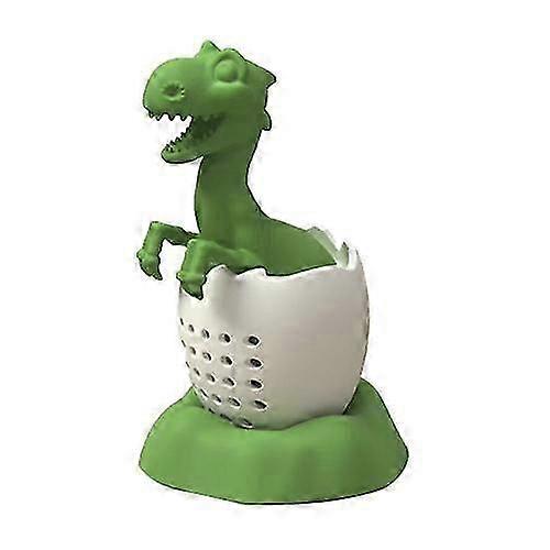 Hatched Dinosaur Silicone Tea Infuser Leaf Strainer Diffuser Drink Tool Useful Tea Spoon Kitchen Tool
