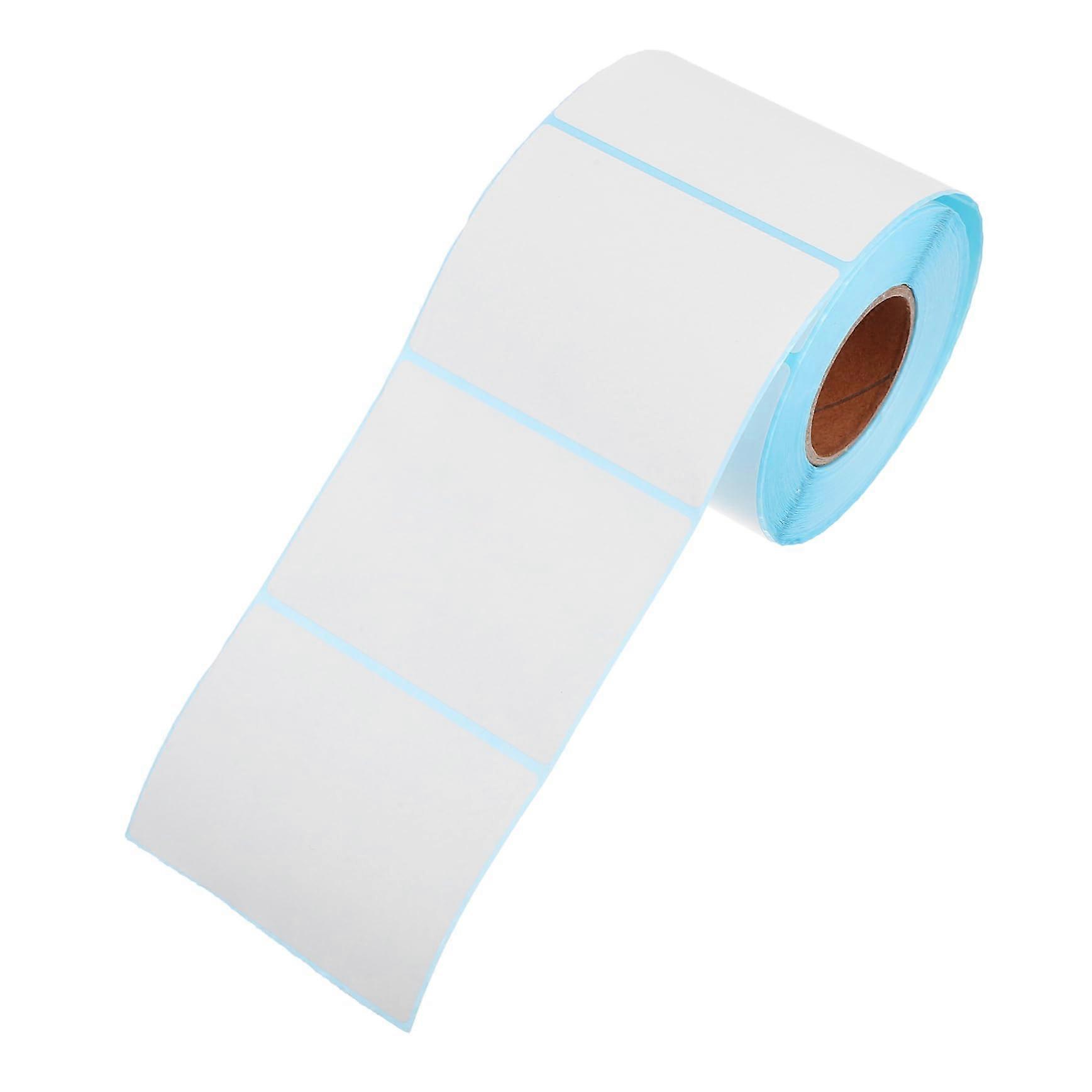 1 Roll Sticker Labels Label Printer Thermal Labels Tape Refills Label Sticker Transparent Holder Removable Matte Sticker Paper For The