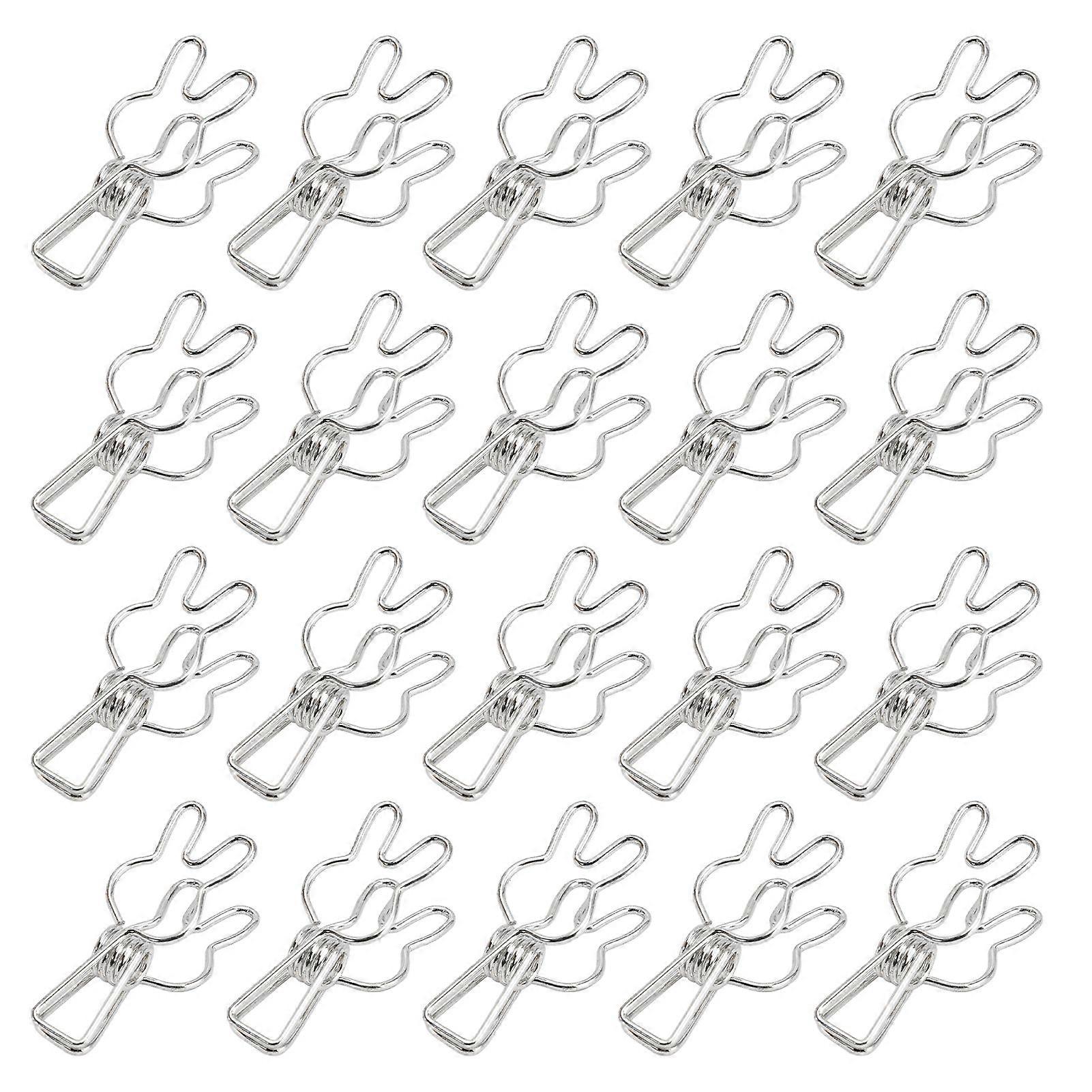 2025 Latest Model  20 Pcs Clips Multipurpose Multifunction Electroplating