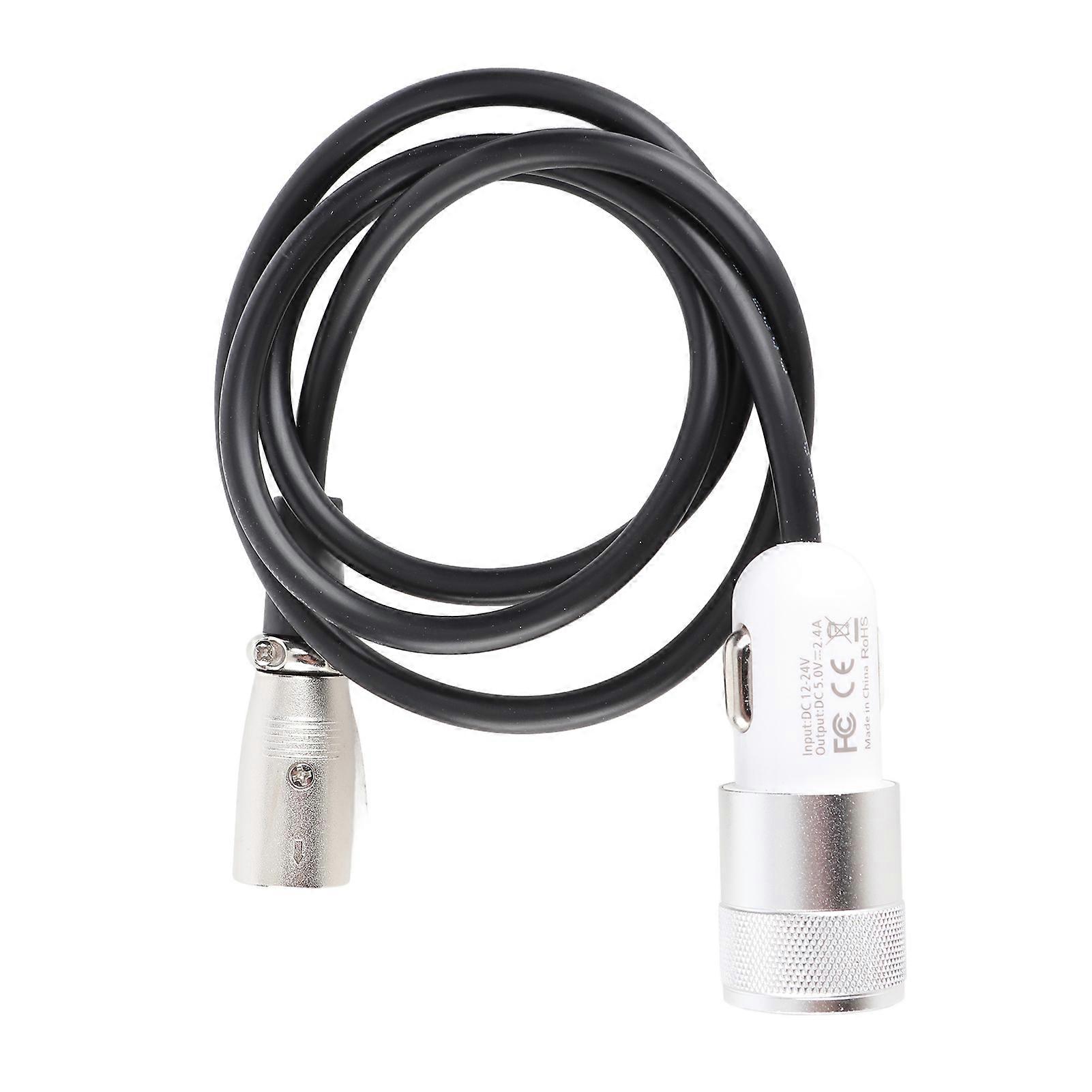 Wheelchair Joystick Controller Charging Cable Electric Motor Power Fast Charging Line Accessory 12‑24V 