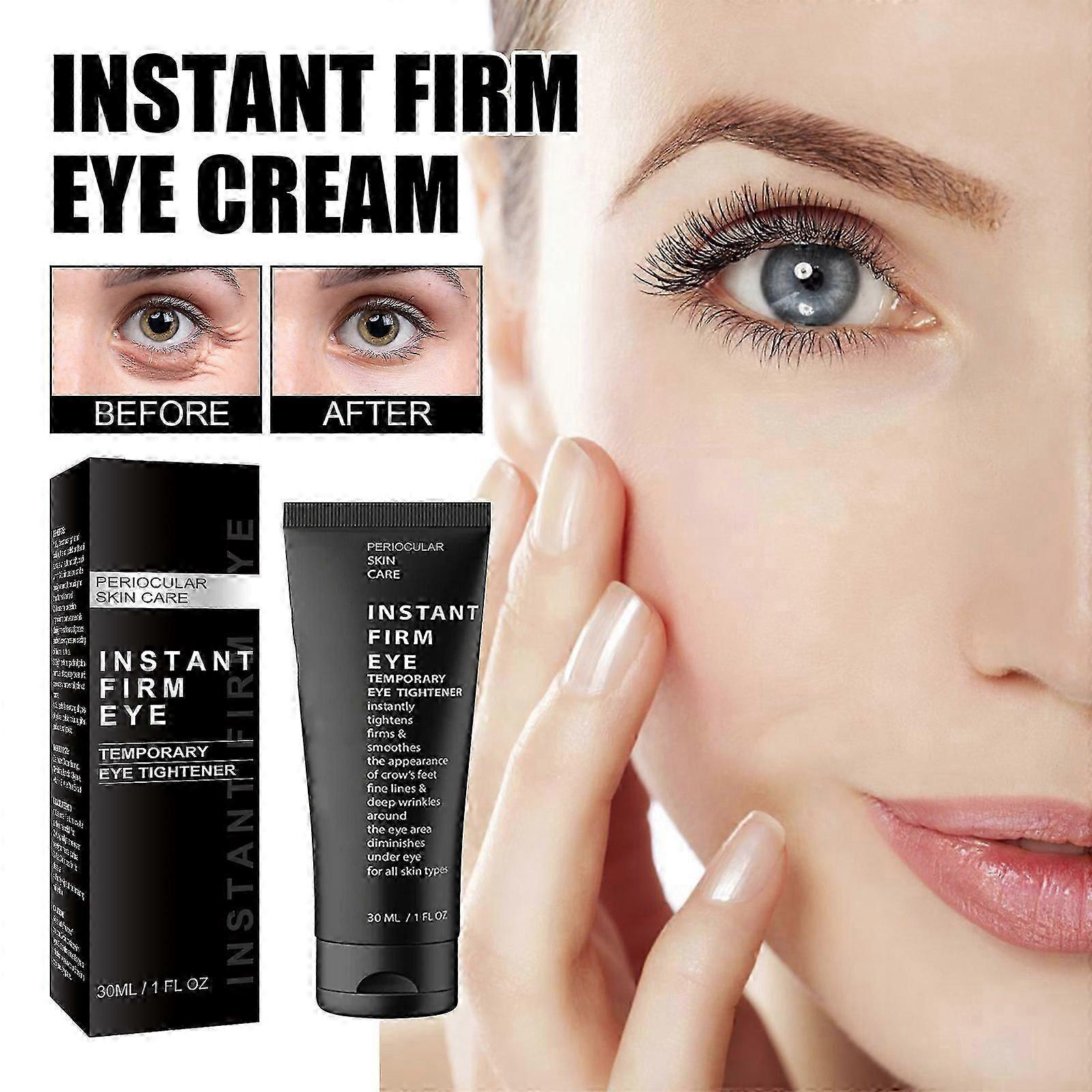 Instant Eye Tightener, Instant Firm Eye Cream, Reduce Eye Bags, Pπρήξιμο, Αντιγηραντική Κρέμα Ματιών Για Όλο Το Δέρμα