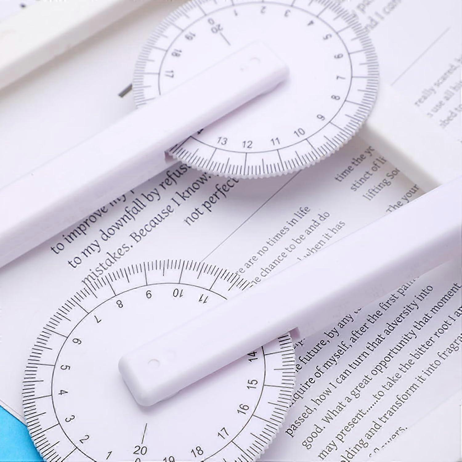 Rotating Quilt Ruler with Scaled Rolling Wheel, Circular Quilting Ruler ...