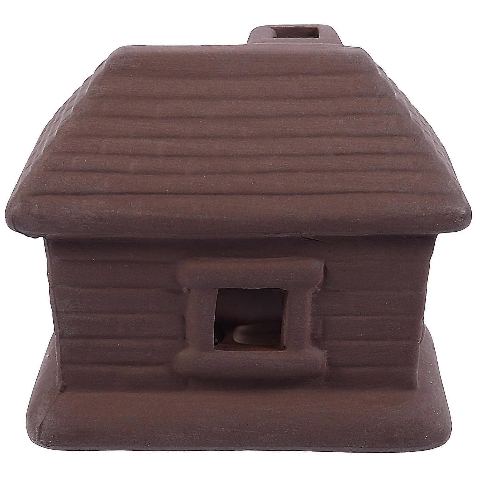 Hide Cave For Fish Aquarium Hideout Fish Owners Resin Irregular Shape 1Set