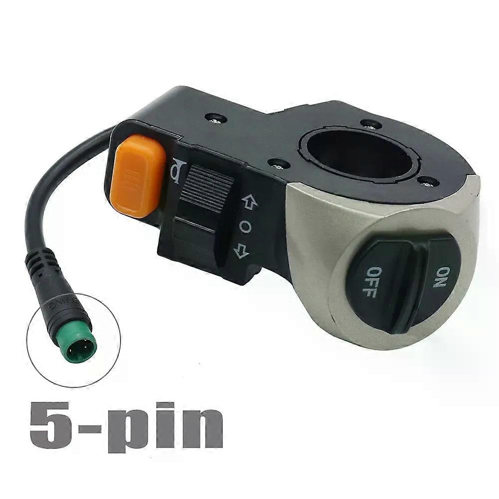 Light Handlebar Controller Electric Scooter Handlebar Switch E-scooter Turn Signals On/Off Button Light Switch for Kugoo M4 Pro