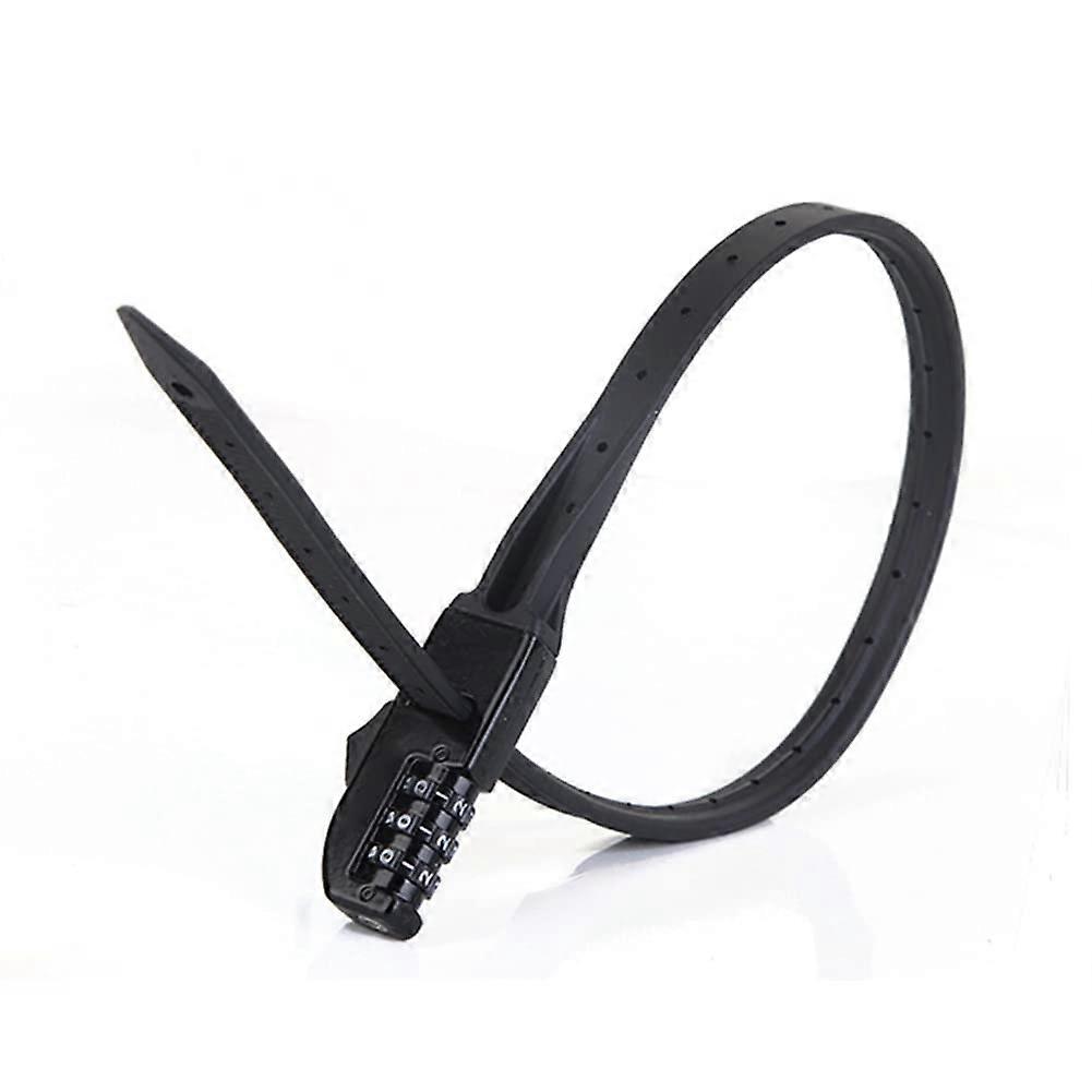 Bicycle Lock Cable Tie, Adjustable Multi-Purpose Anti-Theft Lock for Bikes, Helmets, and Cabinets, Portable and Durable