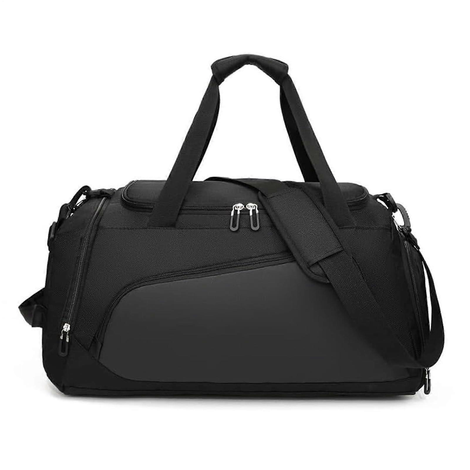 sports bag with large capacity and shoe compartment