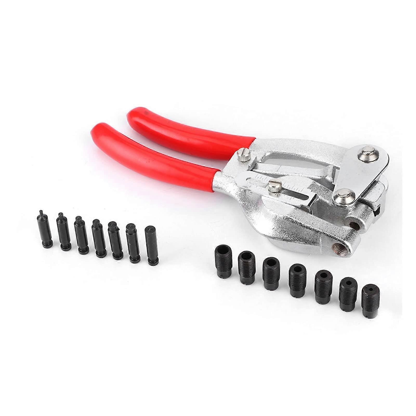 16-Piece Multi-Function Stamp Pliers Tool Set for Metal Brass Rubber Leather Plastic Hand Stamp Crafting