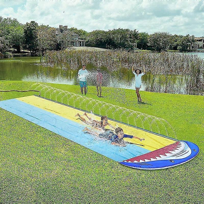 2025 PVC Water Spray Shark Slide Without Surfboard