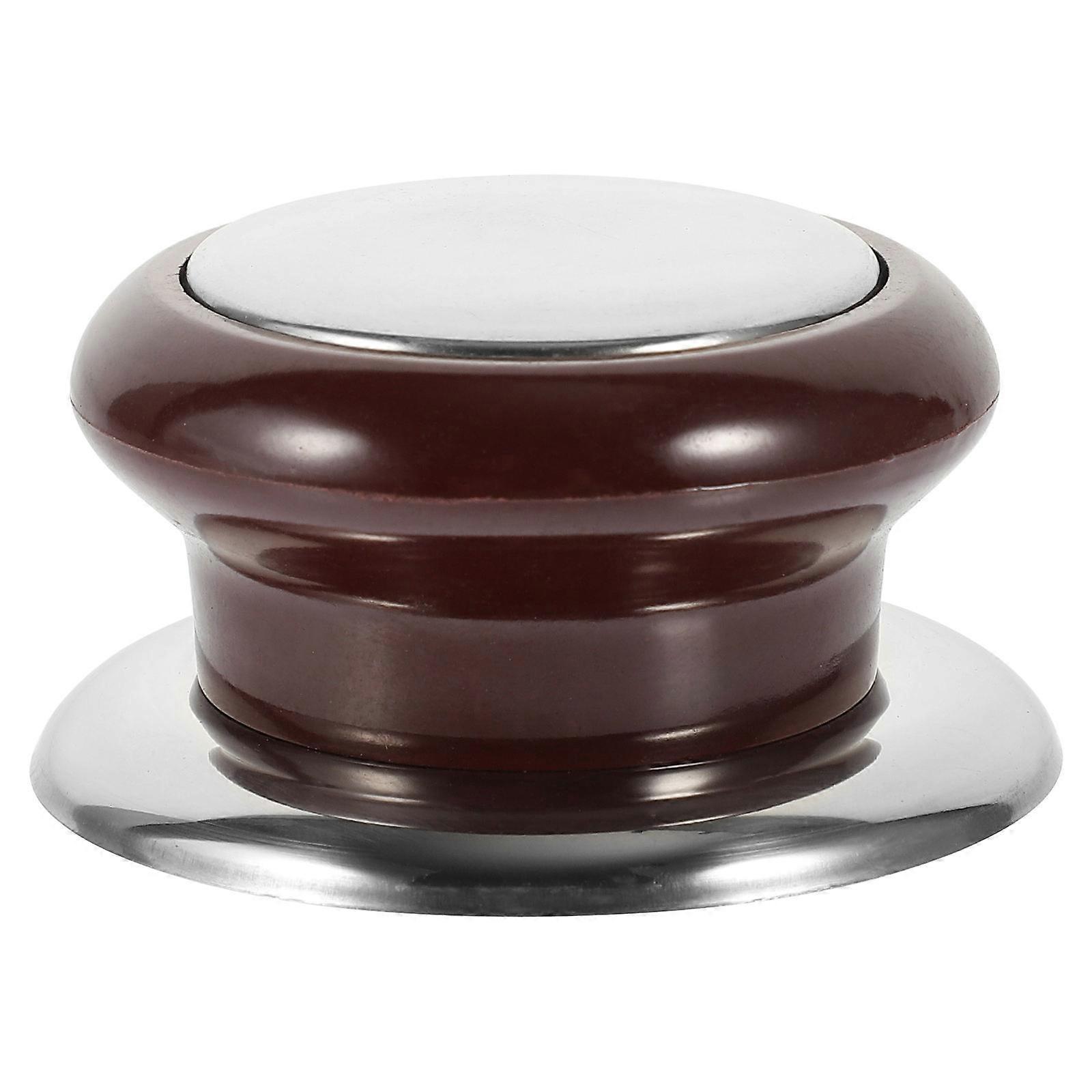 Stainless Steel Lid Knob Handle for Pot with Assorted Color Options and Bakelite Insulation 1 Piece