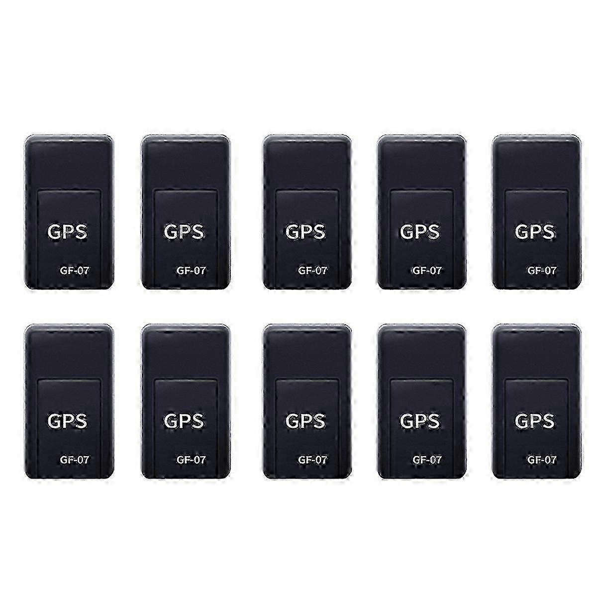 10 stks GF07 Magnetische GPS Tracker Apparaat Mini Real Time Tracking Locator Auto Motorfiets Afstandsbediening Tracking Monitor