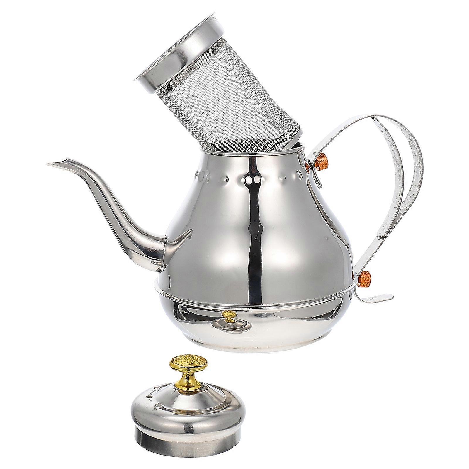 Handheld Kettle Practical Teapot for Home Use with Curved Handle, Perfect for Tea, Juice, Friends, and Family