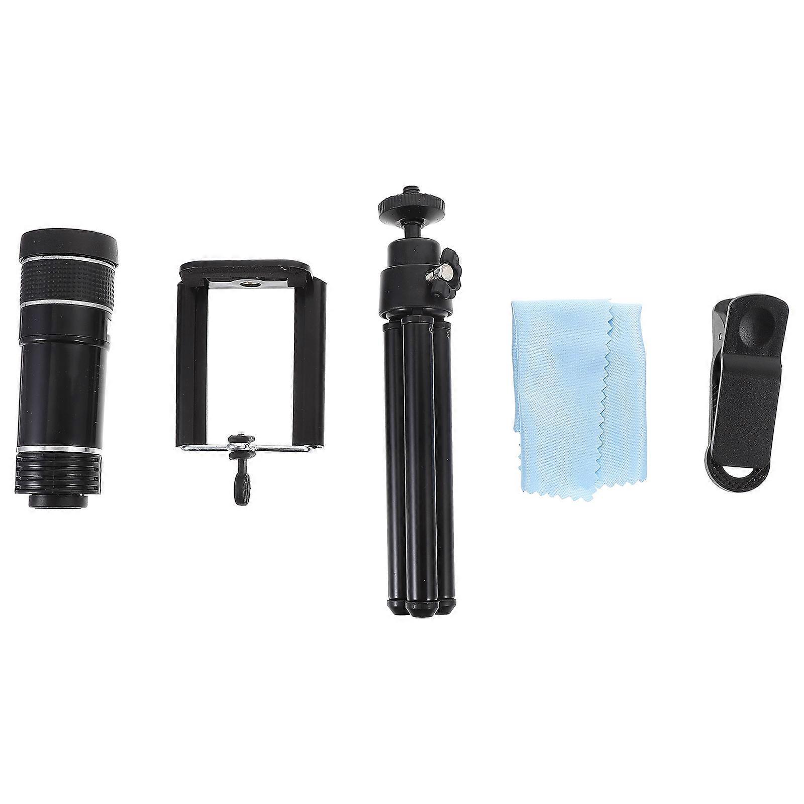 Universal 20X Telephoto Lens for Smartphone with Tripod and Eyecup Crafted from Premium Optical Lens for Phone Use