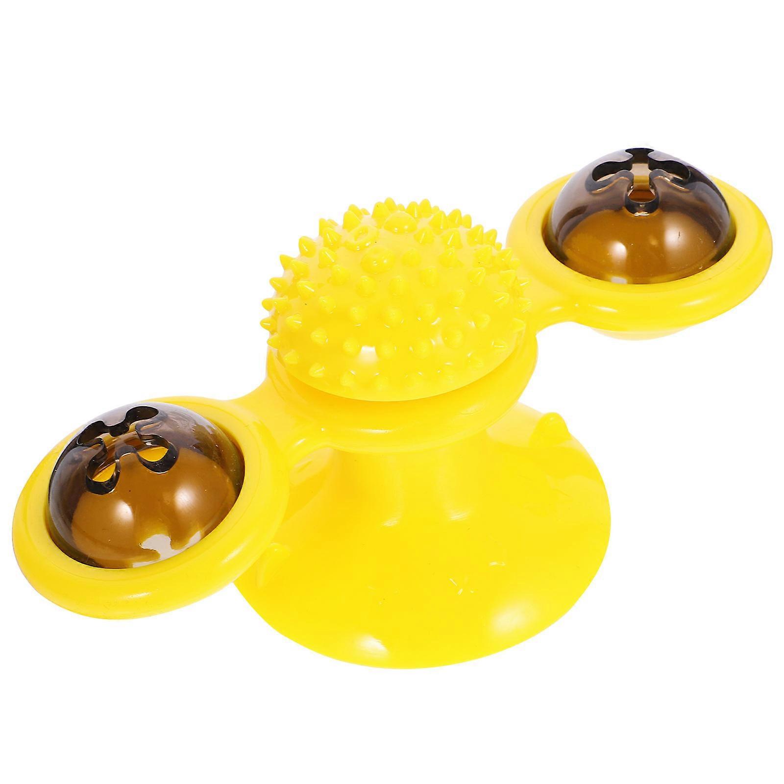 Spinning Cat Toy Windmill Shape Tpr Material Indoor Toy For Cat Playing 1Pc