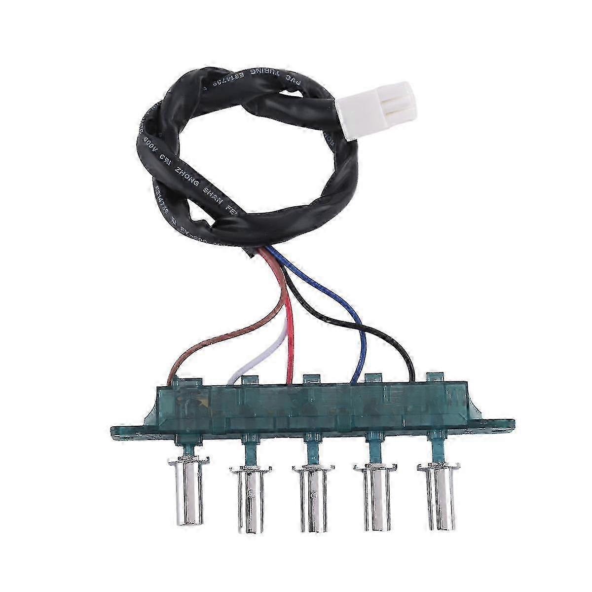 5-Button Control Board for Range Hood Featuring a Single Panel Switch and ControllerAs Shown SZRH A-S