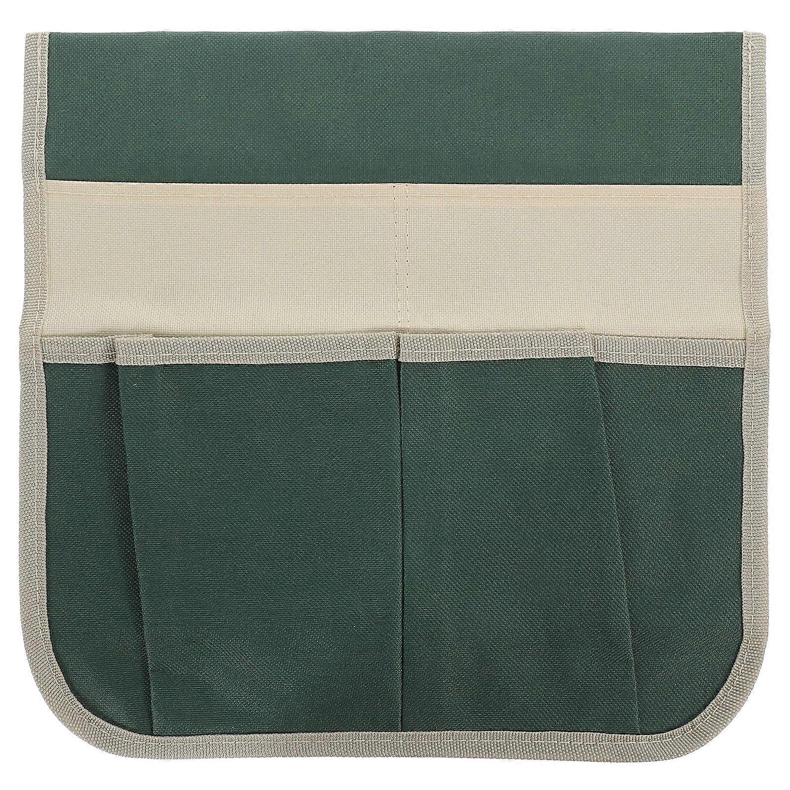 Multi-Purpose Gardening Tools Pouch Garden Kneeler Seat For Outdoor Work Rectangular Green 1Pcs