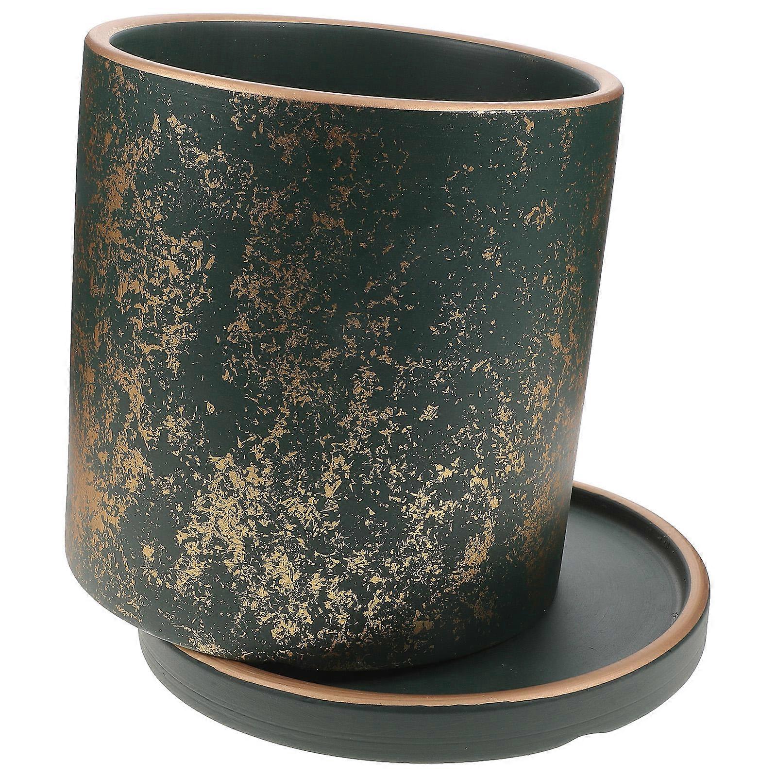 Creative Succulent Pots Versatile Design For Herb Planter Ceramic Material 1 Set