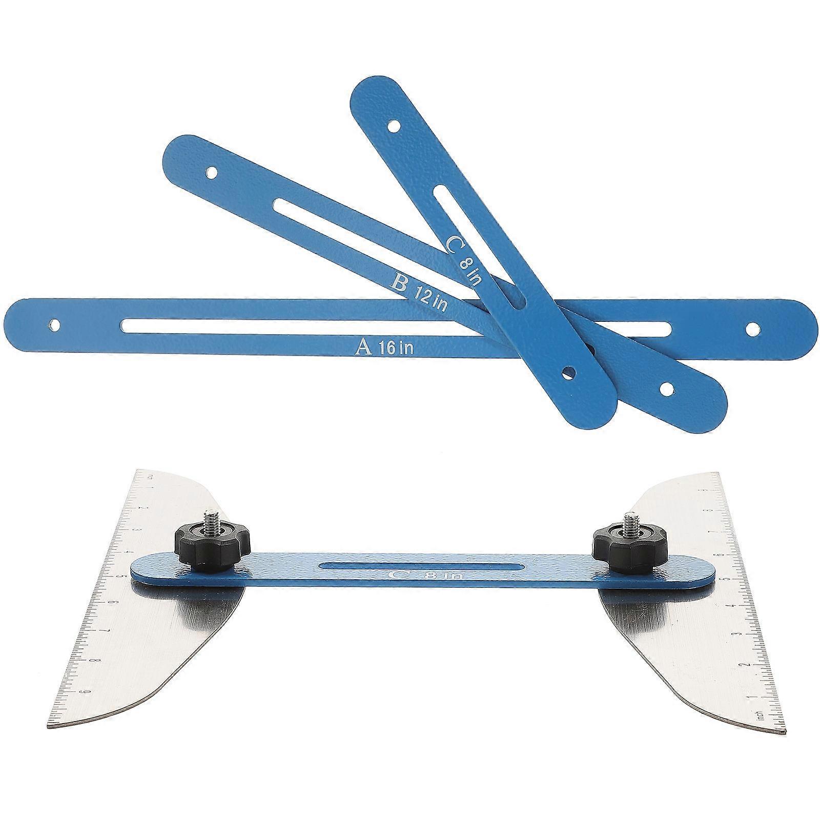 Stair Tread Gauge Tool Stair Measuring And Scribe Tool For Construction Professionals 1Set