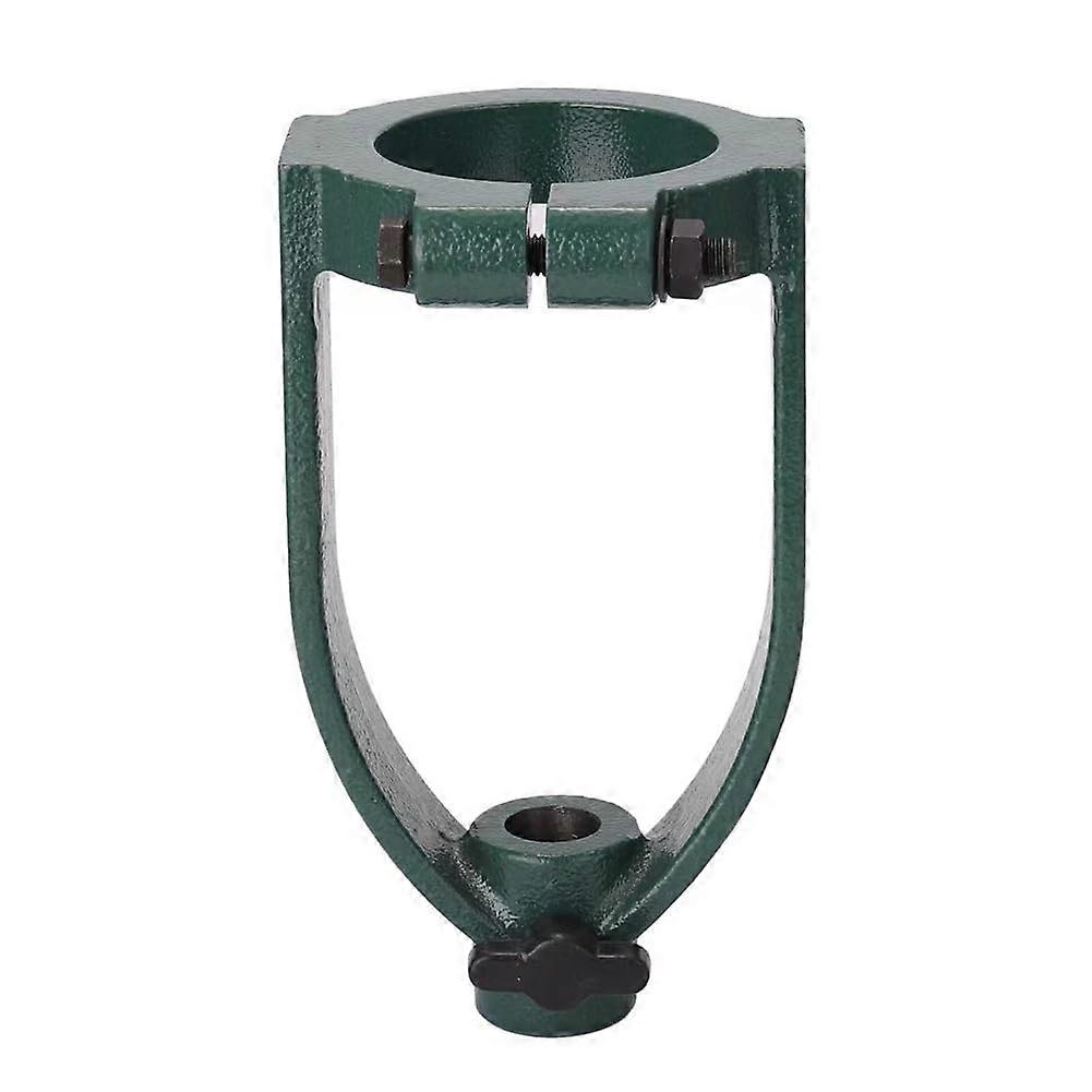Square Hole Drill Adapter for Bench Drills, Green Durable Non-Slip Attachment with Mounting Bracket for Hand Drills