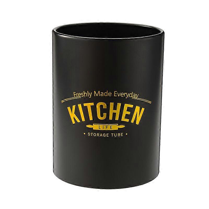 Multi-Functional Kitchen Utensil Holder: Countertop Organizer - Cutlery Storage Rack With Compact Style For Chopsticks Forks And Spoons