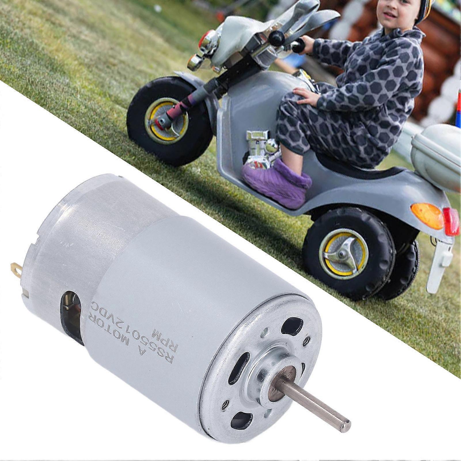 DC ناعم المحرك النحاس لفائف الفولاذ المقاوم للصدأ الجسم التواء كبير 19 محرك تروس للسيارات الكهربائية للأطفال 35000 دورة في الدقيقة 