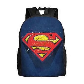 2025 i219 Superman Rucksack für Studenten, leichte und stilvolle Umhängetasche, wasserdichte Büchertasche mit verstellbarem Schultergurt n219