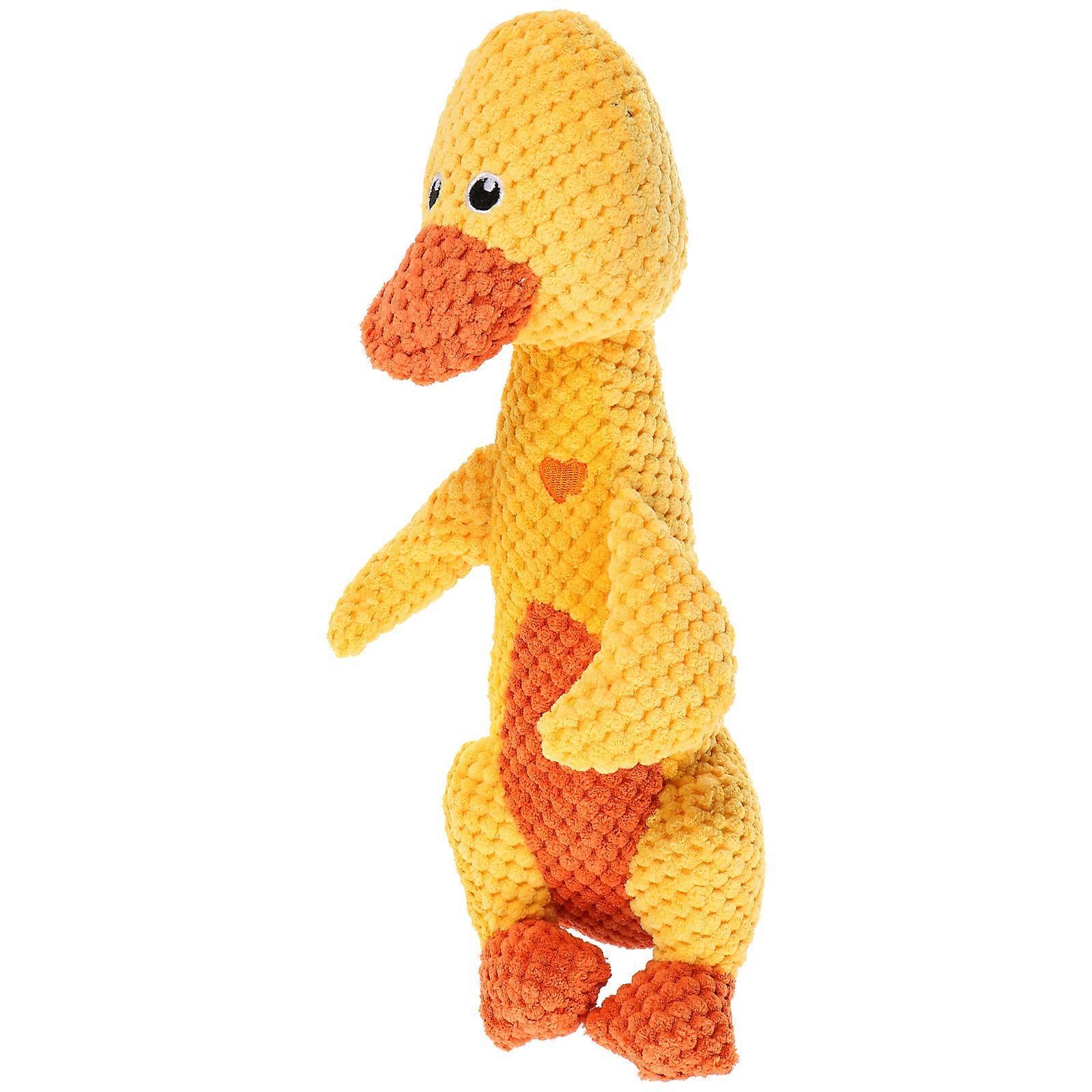 Cute Cartoon Dog Molar Plush Squeaky Toy for Interactive Play – Durable Chew Toy for Dogs, Safe and Engaging Fun